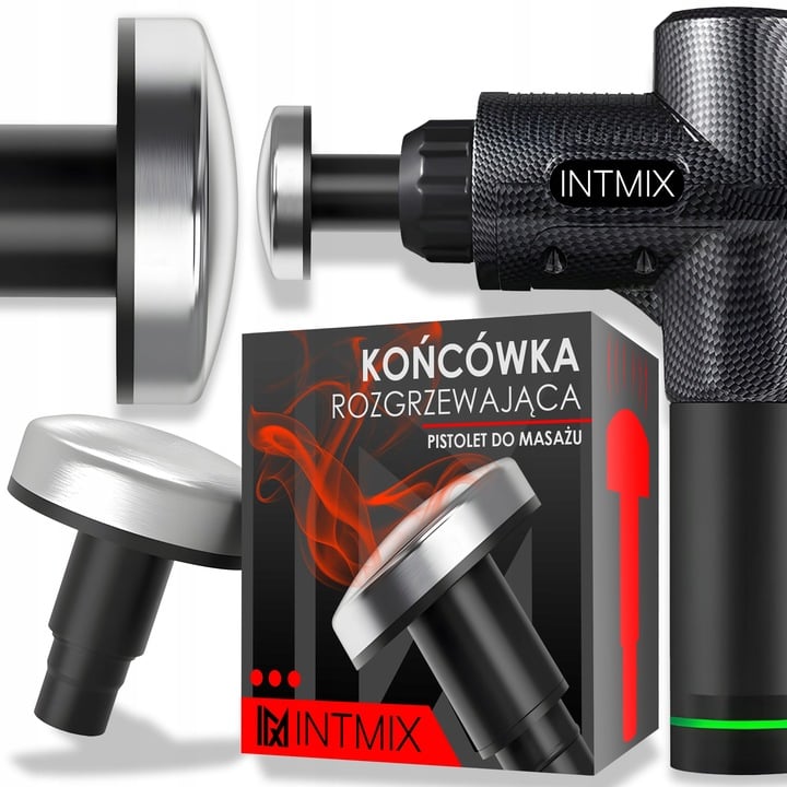 KOŃCÓWKA ROZGRZEWAJĄCA NA PISTOLET DO MASAŻU