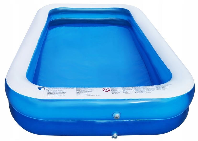 BASEN OGRODOWY DMUCHANY DUŻY RODZINNY PROSTOKĄTNY OGRÓD TARAS 262 X 175CM