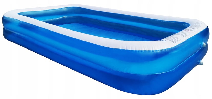 BASEN OGRODOWY DMUCHANY DUŻY RODZINNY PROSTOKĄTNY OGRÓD TARAS 262 X 175CM